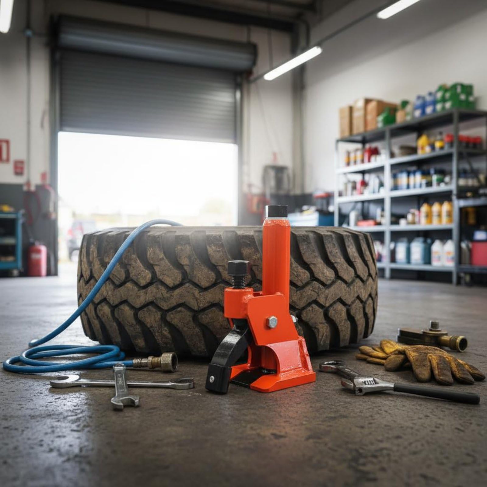 Tire Bead Breaker Smontagomme per Pneumatici Attrezzo Cerchi Strumento per Separare il Tallone Materiale Ferro Robustezza E Stabilità Adatto per Officina Garage Interventi di Servizio Auto