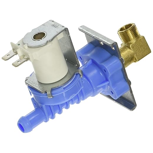 LG 5221DD1001F Genuine OEM Water Inlet Valve for LG Dishwashers white