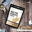 TWF Malted Barley Flour | 200gm | Professional | Diastatic | With Resealable Packaging | Great Essential for Baking | No Added Flavor | No Added Color | Low in Gluten gallery image