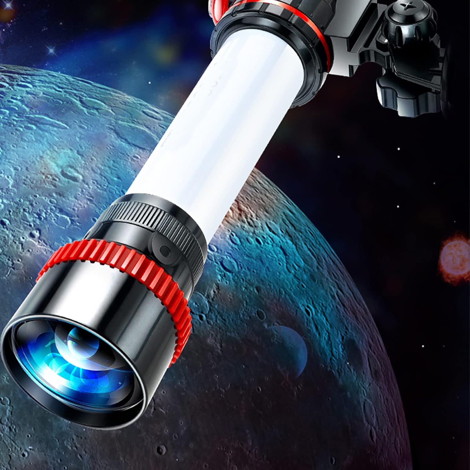 Children Monocular Telescope, Astronomical Stargazing Telescope, with Tripod Use for Science Experiment Simulate, Camping