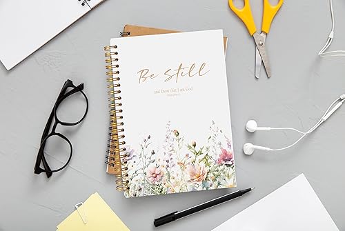 Miniatura 2 de PSALM 46 Be Still and Know That I am God Christian Notebook Journal  Regalos cristianos para mujeres, cuadernos de diario bíblico para tomar notas,