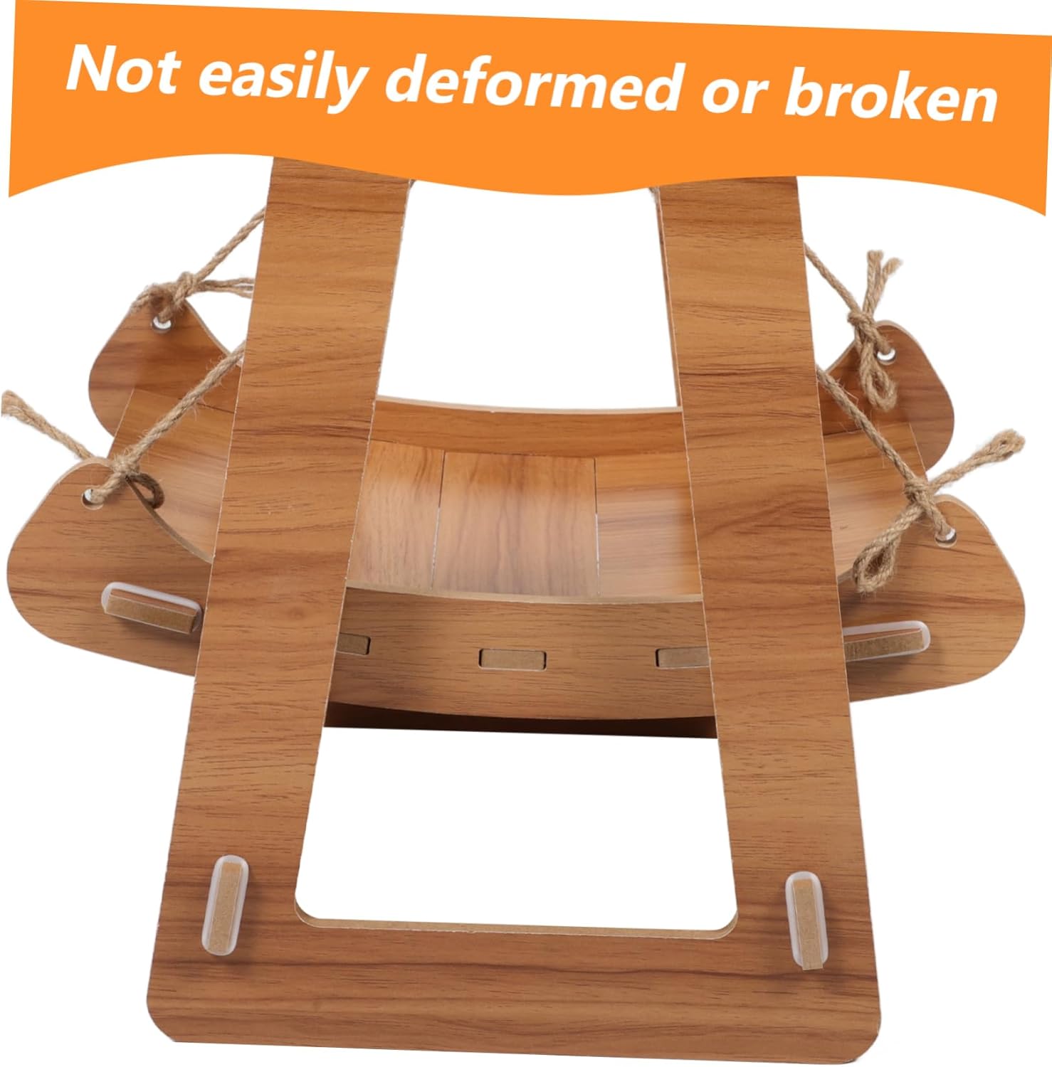 Mikikit Cat Hammock Swing Bed for Indoor Cats Solid Design Comfortable for Climbing and Relaxing Addition to Home Decor