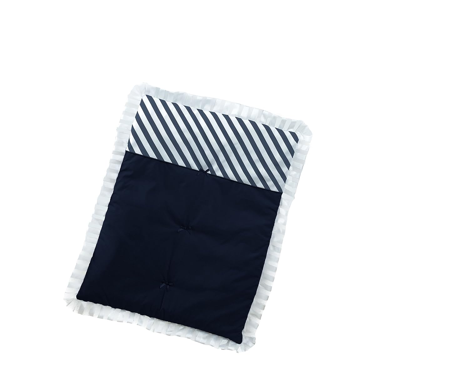 Baby Doll Candyland Crib Comforter, Navy