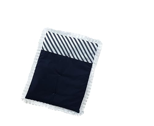 Baby Doll Candyland - Edredón para cuna, azul marino