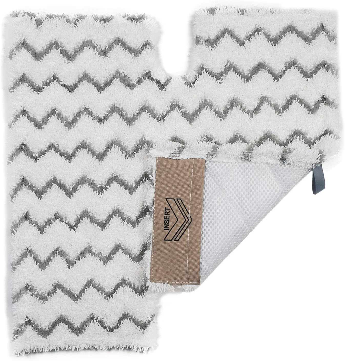 HIFROM S3973/S6001 Mop Pads Replacement for Shark Steam Pocket Mop S3973 S3973D S5002 S5003 S6001 S6002 S6003 Size: 35x35cm (8 Pcs)