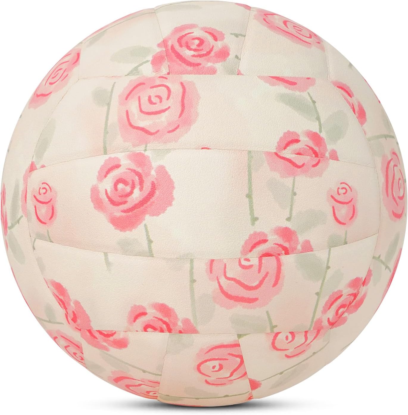 Kuangmi Soft Volleyball, Official Size 5, Indoor & Outdoor Recreational Ball, Sports Training Beach Game Ball