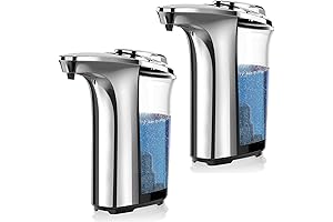 Automatic Soap Dispenser: Touchless, Adjustable Soap Dispensing, 17oz Capacity