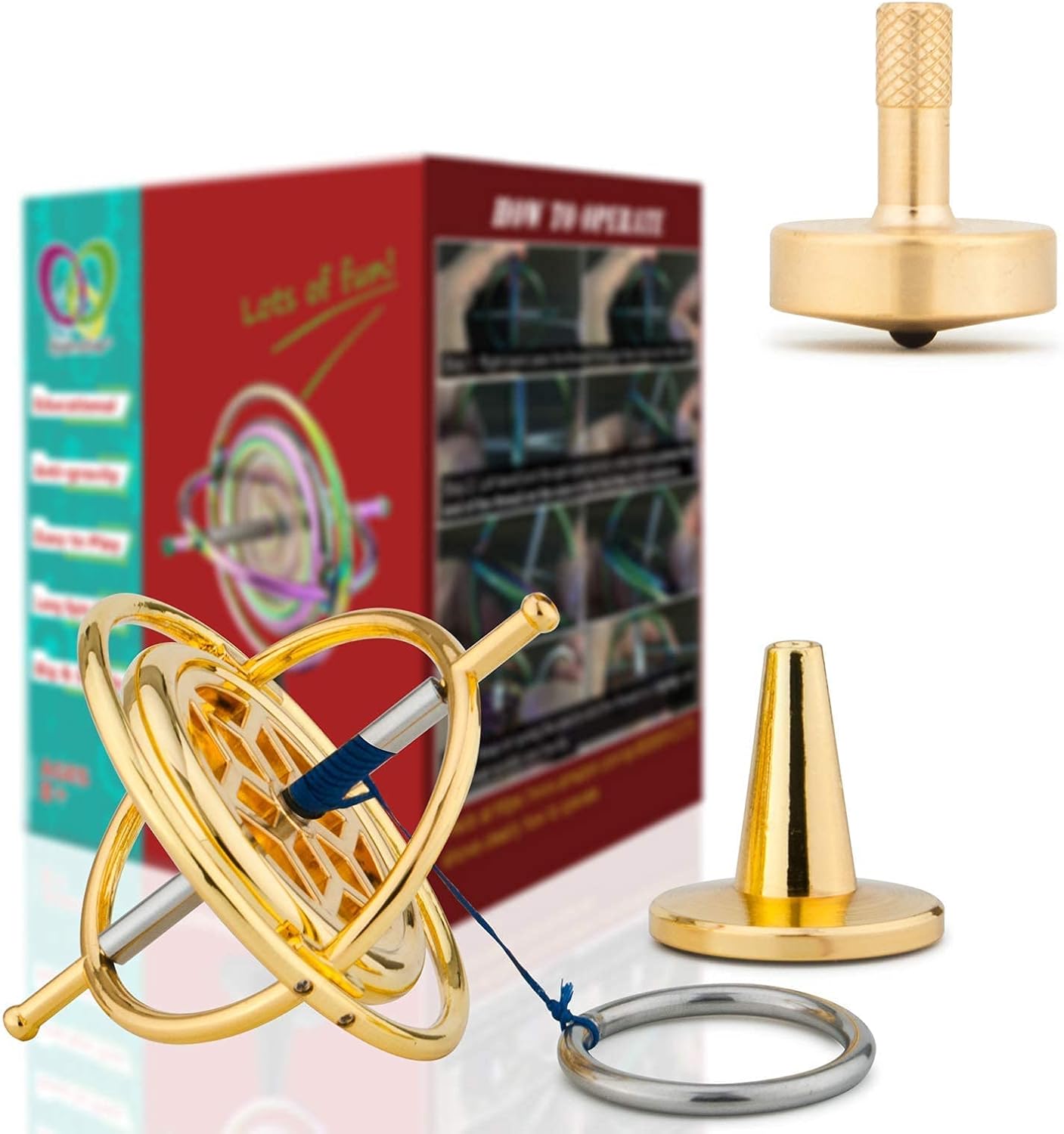 DjuiinoStar High Performance Spinning Top (58 Minutes) DST