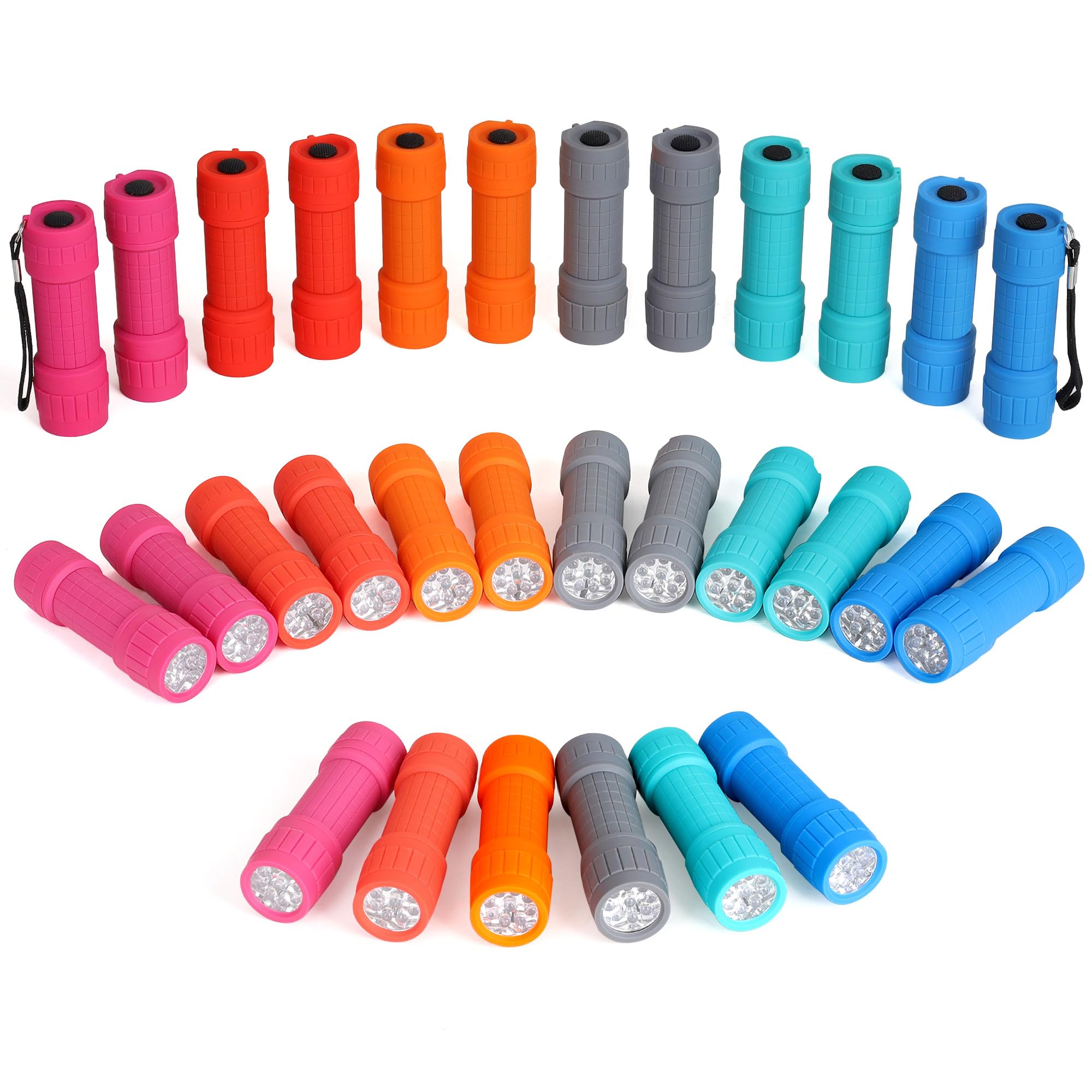 FASTPRO 30er-Pack Mini-Taschenlampen-Set