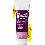 Miracle Plus Arnica Cream Bruise Relief Lotion For Bruising And Swelling On Skin | Arnica Montana Extra Strength Vitamin K Cream | Moisturizing Formula Skin Care Gel With Horse Chestnut, 4 Fl Oz