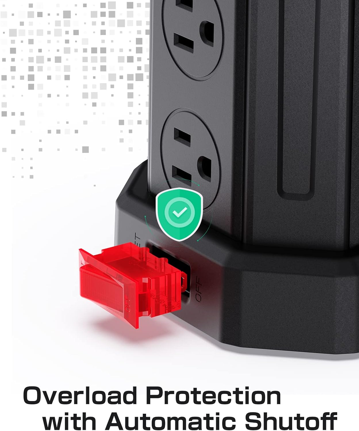 Blасk Frіdау - 80% оƒƒ Power Strip Surge Protector Tower USB C 12 Outlet 4 USB SMALLRT Power Strip with USB Ports 9.8FT Extension Cord with Multiple Outlets Surge Protector Overload Protection for Smartphone, Home, Office Gеt Sресіаl Prісе Power Strip Surge Protector Tower USB C 12 Outlet 4 USB SMALLRT Power Strip with USB Ports 9.8FT Extension Cord with Multiple Outlets Surge Protector Overload Protection for Smartphone, Home, Office