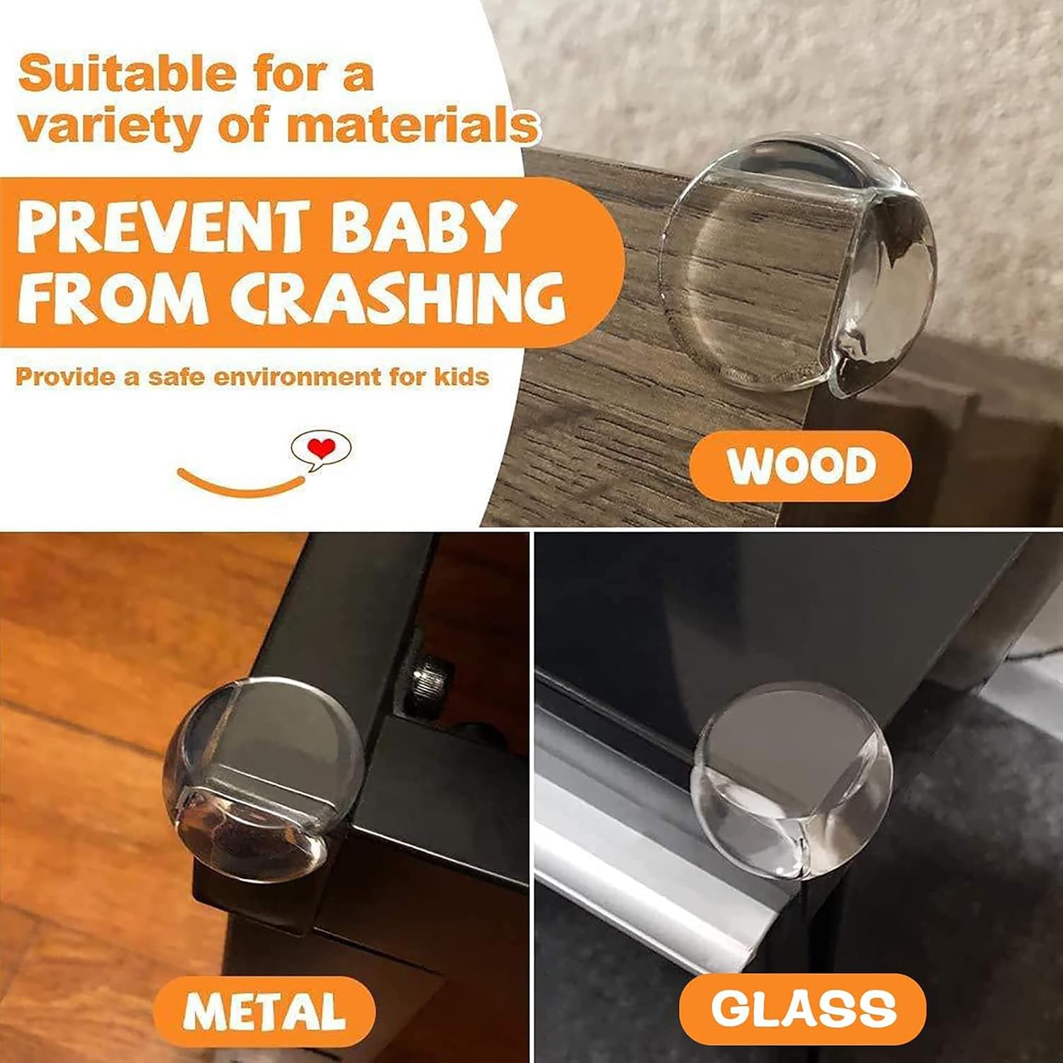 Table Corner Protectors for Baby, Clear Corner Protector for Baby Proof Corners and Edges to Cover Sharp Furniture, 12 Packs