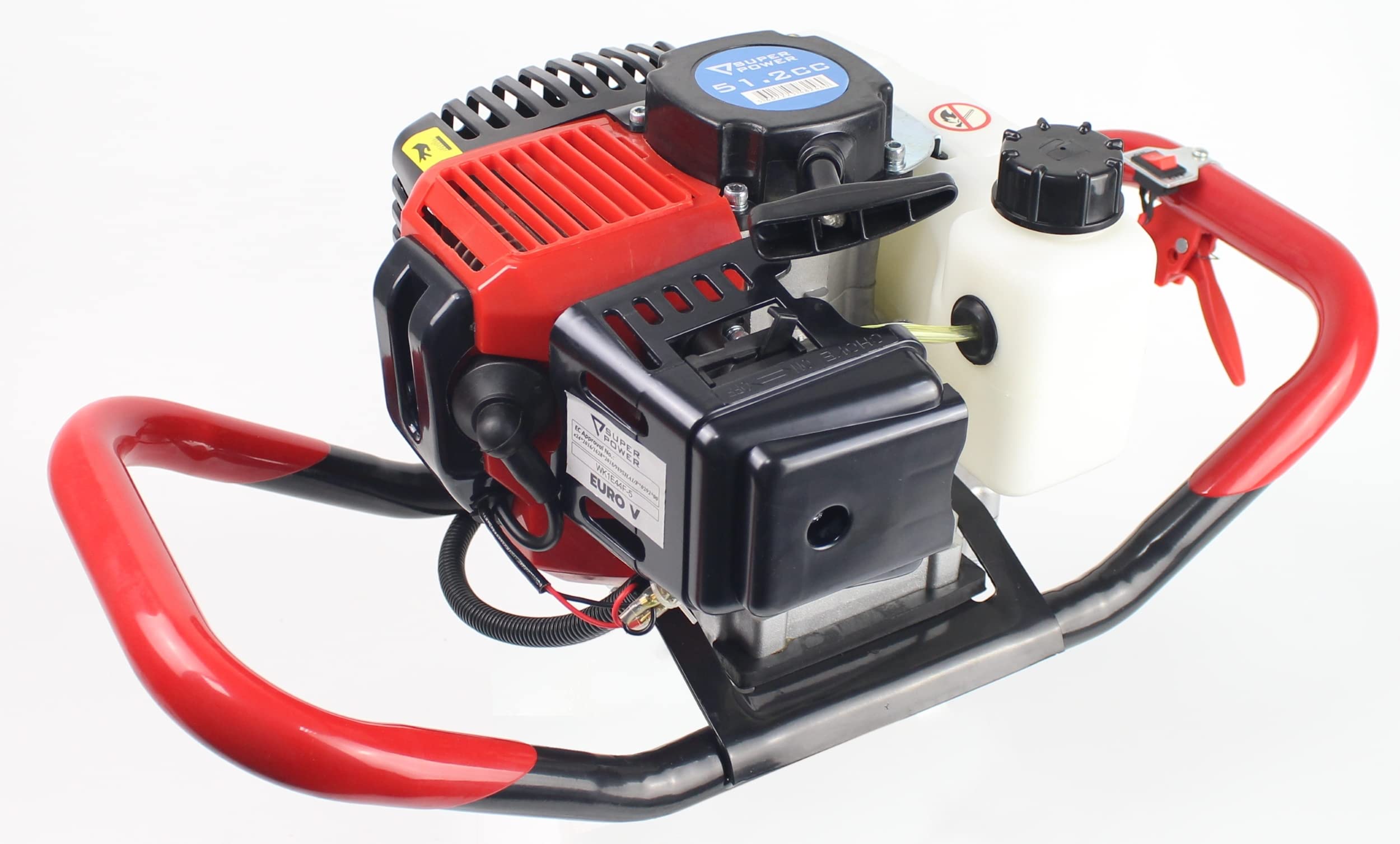 Taladro de Tierra con 3 Brocas, 51.2CC, 2.3Kw - SUPER POWER - 48246