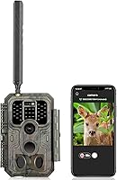 Vista 10 de Paquete de 3 cámaras Trail de 64MP 1296P con visión nocturna sin brillo y detección de movimiento, gran angular de 120°, tiempo de disparo de 0.1s