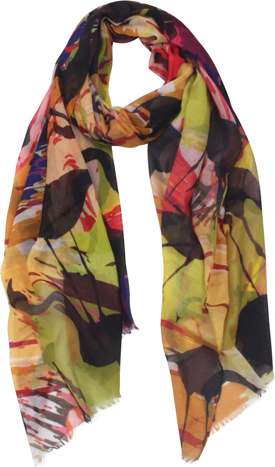 PANTONIGHT Scarf for Women Lightweight Print Fashion for Spring Fall Winter Scarves Shawl Wrap…
