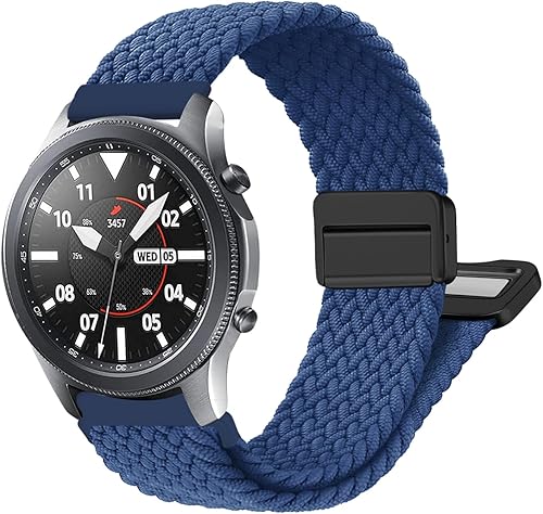 Miniatura 8 de Correa deportiva trenzada de nailon de liberación rápida de 0.866 in, compatible con Samsung Galaxy Watch 3 de 1.772 in1.811 in (2019)Gear S3