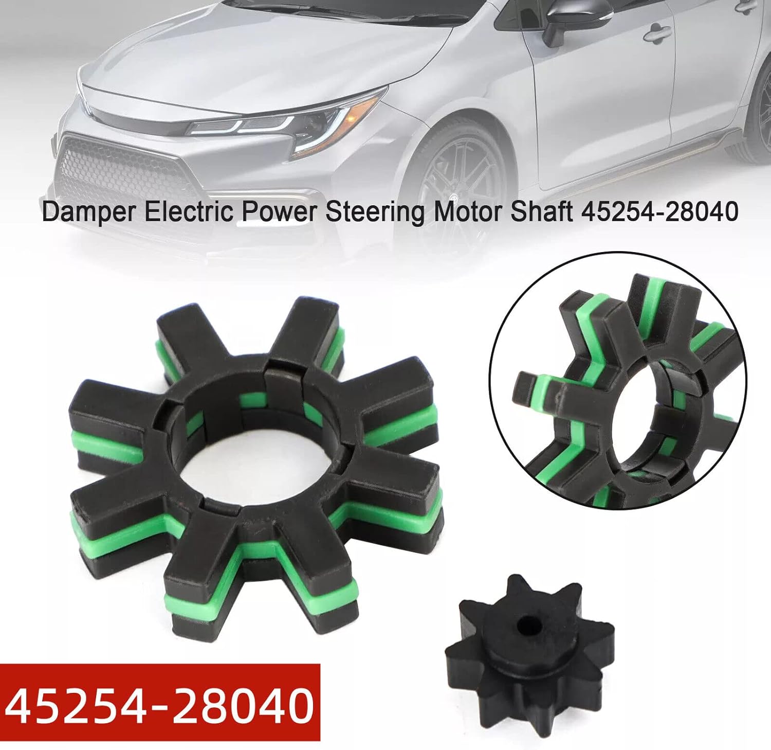 45254-28040 Damper Electric Power Steering Motor Shaft & Gear Fit For Toyota Lexus 2013-2021 ES350 RX350 RX450H UX250J Fit For 13-18 Avalaon