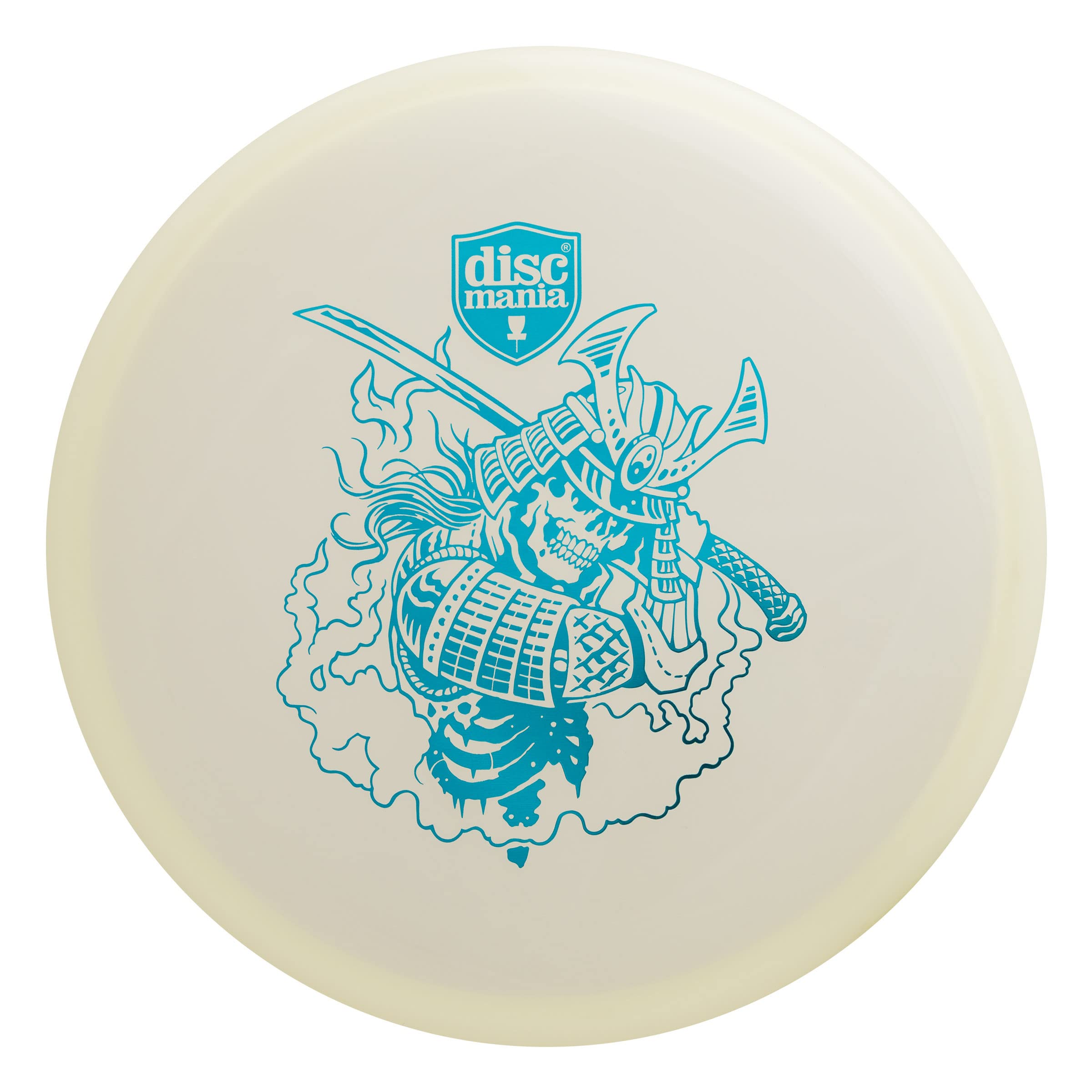 Discmania Active Premium Shogun Beaded Disc Golf Putter, Glows in The Dark (172-176g)