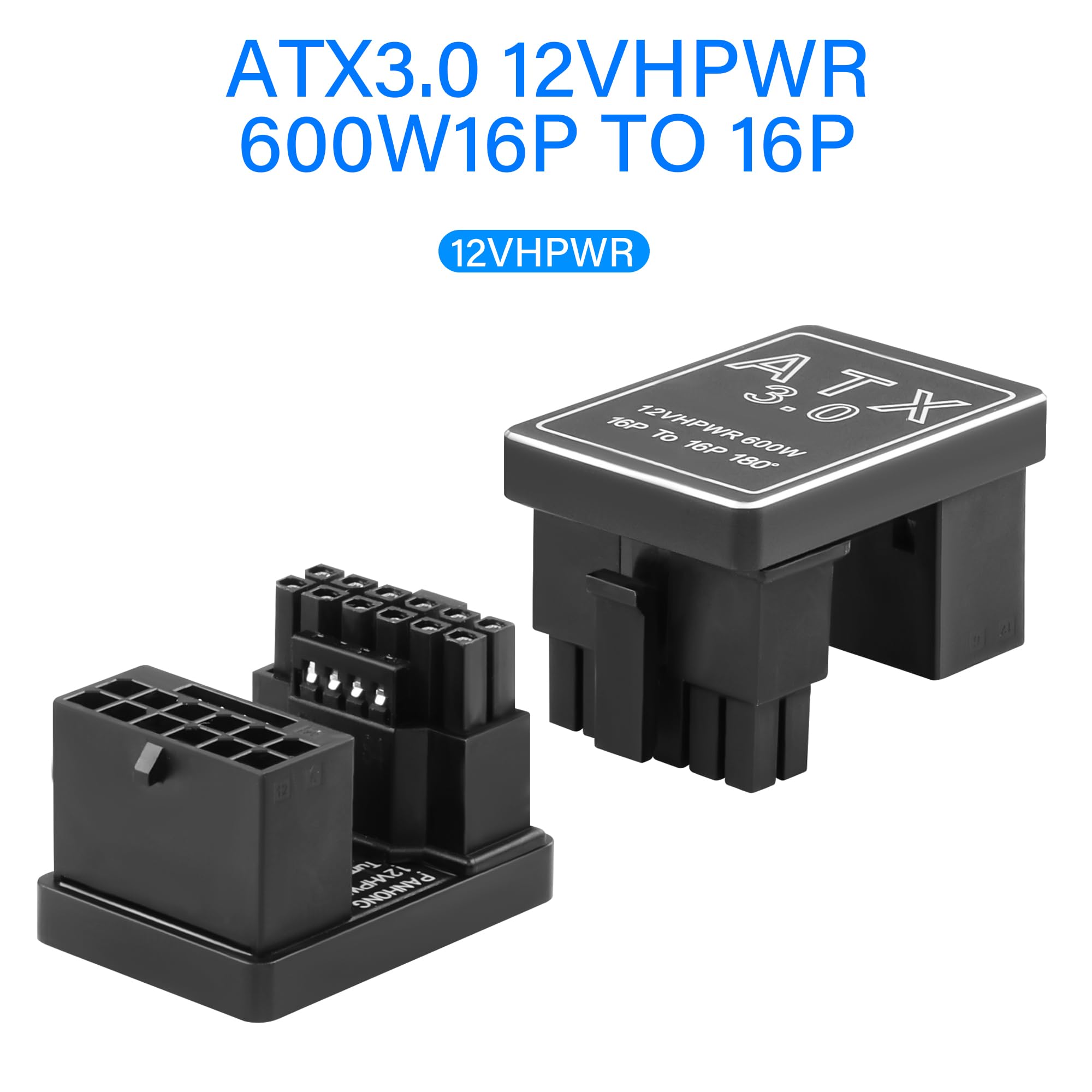 Adattatore 12VHPWR ATX3.0 PCI-E 5.0, connettore 16P, modulo adattatore scheda grafica 180°