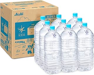 [Amazon限定ブランド] #like アサヒ おいしい水 天然水 ラベルレスボトル 2L×9本