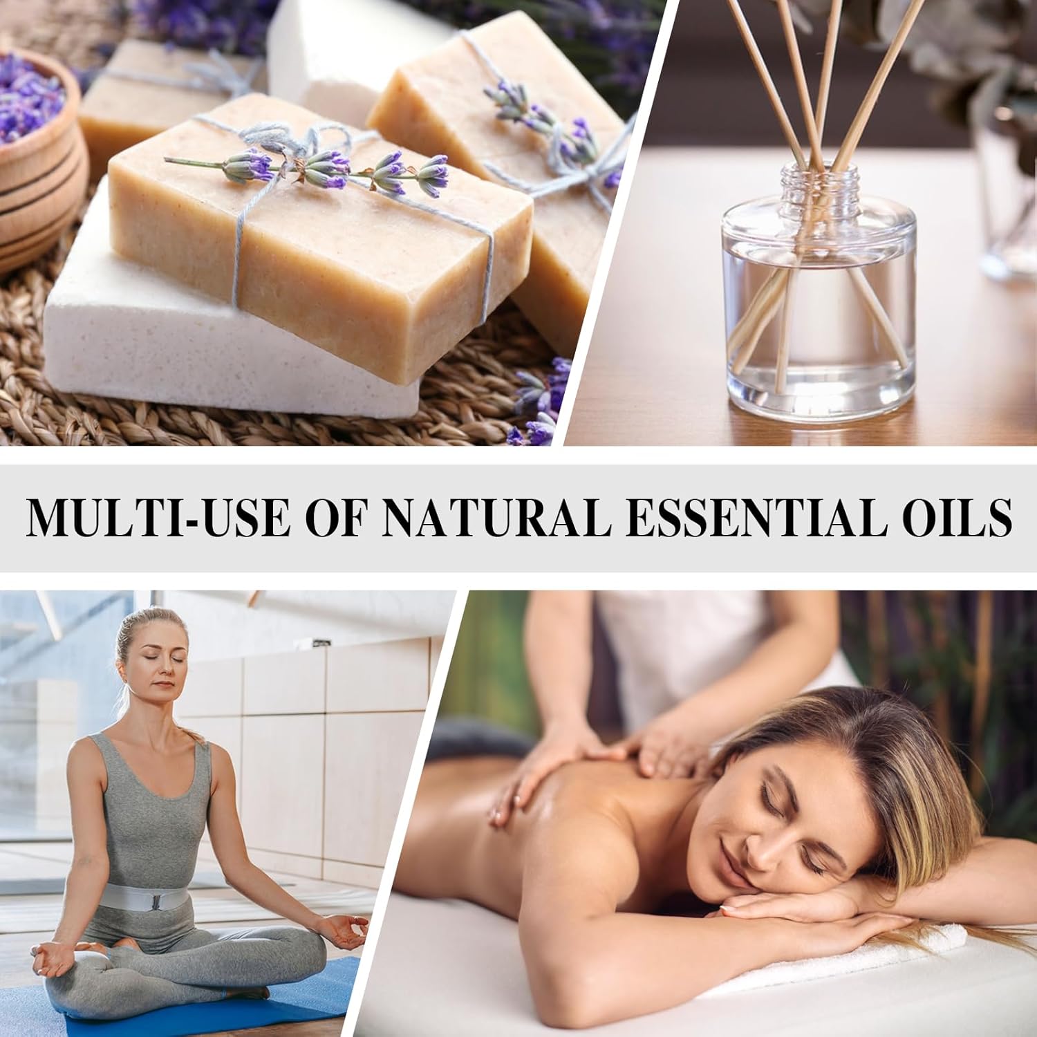 Essential Oils Set -28x5ml Bakery & Floral Fragrance Oils Set for Candle Making, Soap Scents & Diffuser