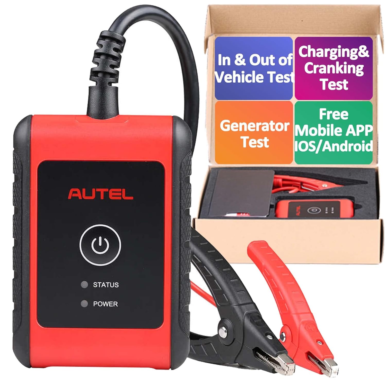 Autel Car Battery Tester MaxiBAS BT506 Adaptive Conductance 6v 12v