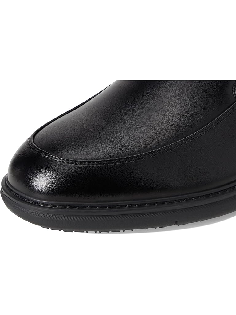 Black Nunn Bush Chase Slip Resistant Work Slip-On for Restaurant Food Service & Hospitality