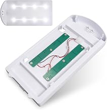 BlueStars W11527432 Refrigerator Light, High-Efficiency 6000K Bright White - Compatible with Whirlpool Maytag WRX735SDH200 WRX735SDBM02 WRX735SDBM03 - Replaces W11101384 W11333374 W11387579 W11042554