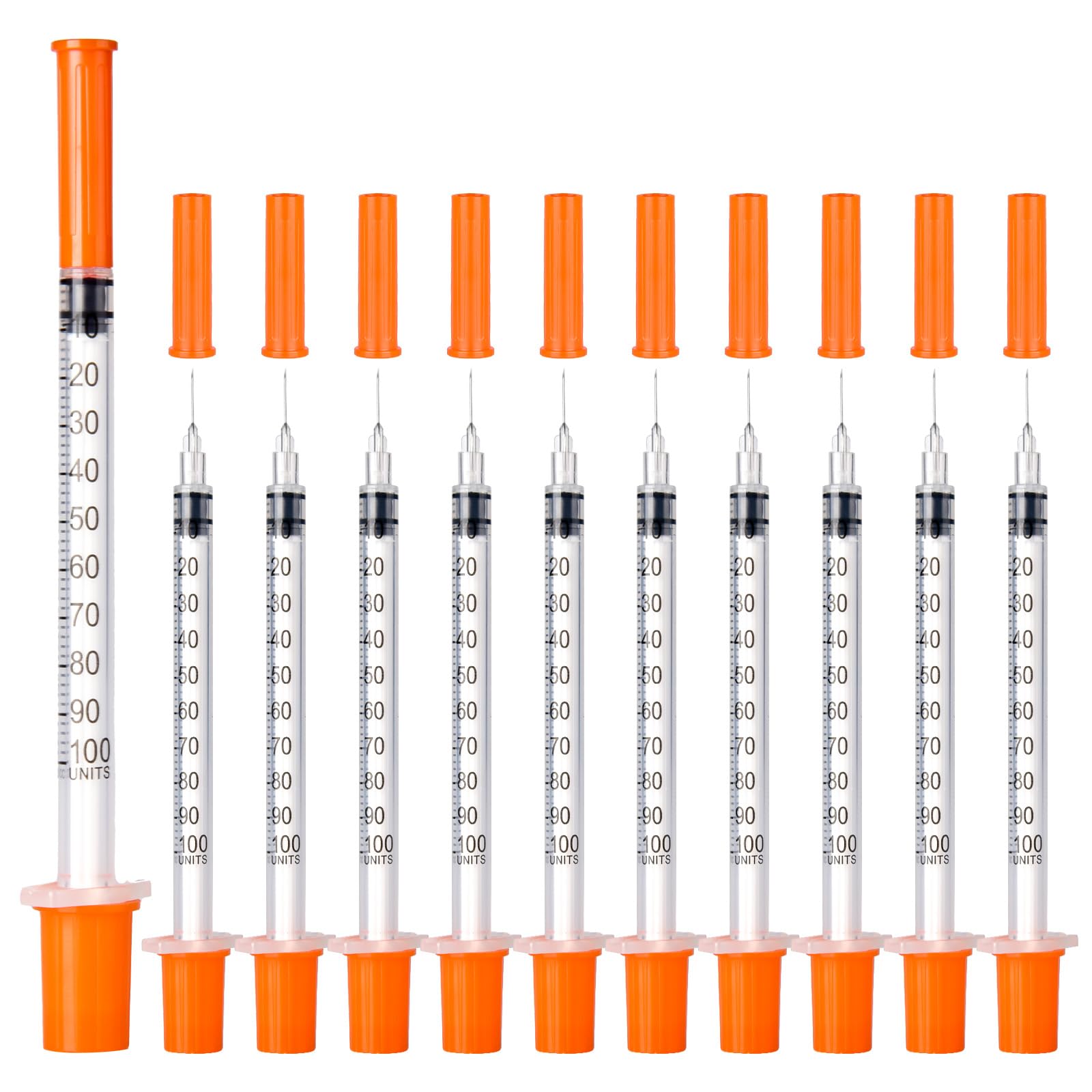 1ML Syringe, Measuring Syringes Lab Supplies, Pack of 50 — Amazon image 9