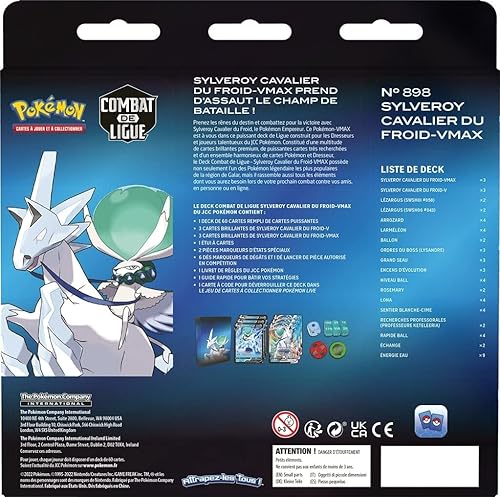 Miniatura 2 de Pokemon Tarjetas: Ice Rider Calyrex VMAX League Battle Deck