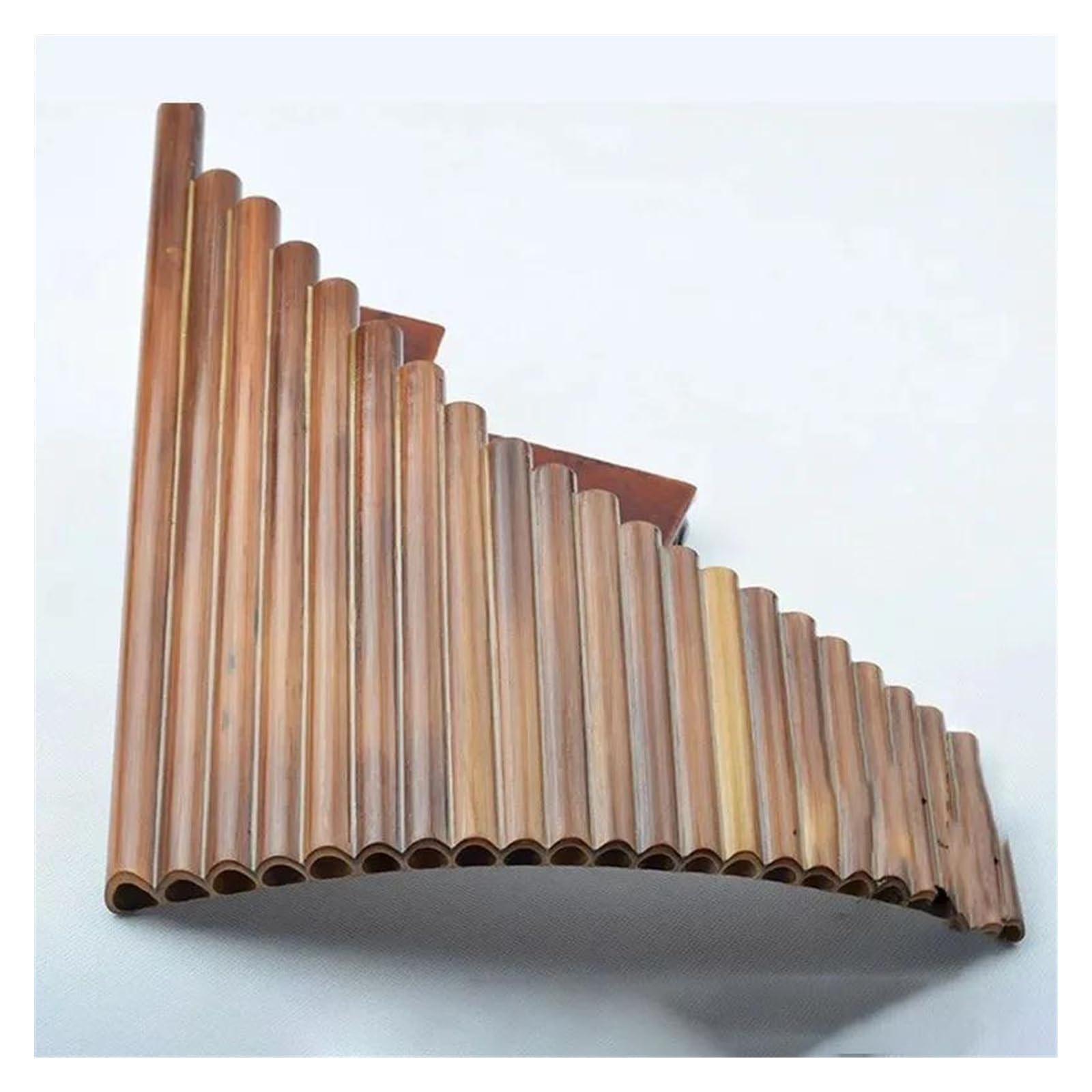 Flauta de pan de bambú de 22 tubos instrumento musical tradicional profesional(G key)