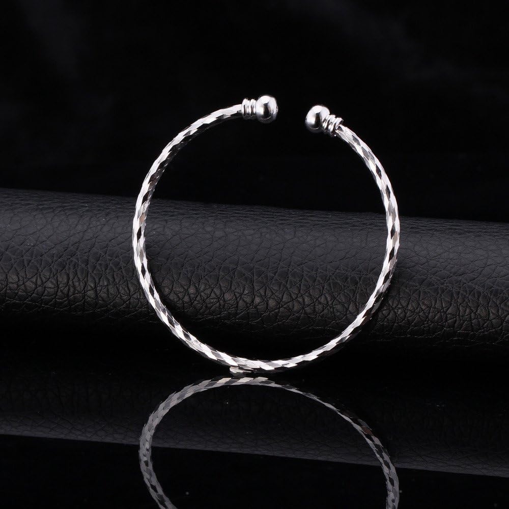 U7 Simple Cuff Bracelet Set