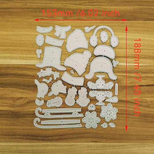 Miniatura 3 de 2023-2024 Nuevos accesorios de gnomo de Pascua troquelados para bricolaje cumpleaños, grabado, álbumes de recortes, tarjetas de felicitación,