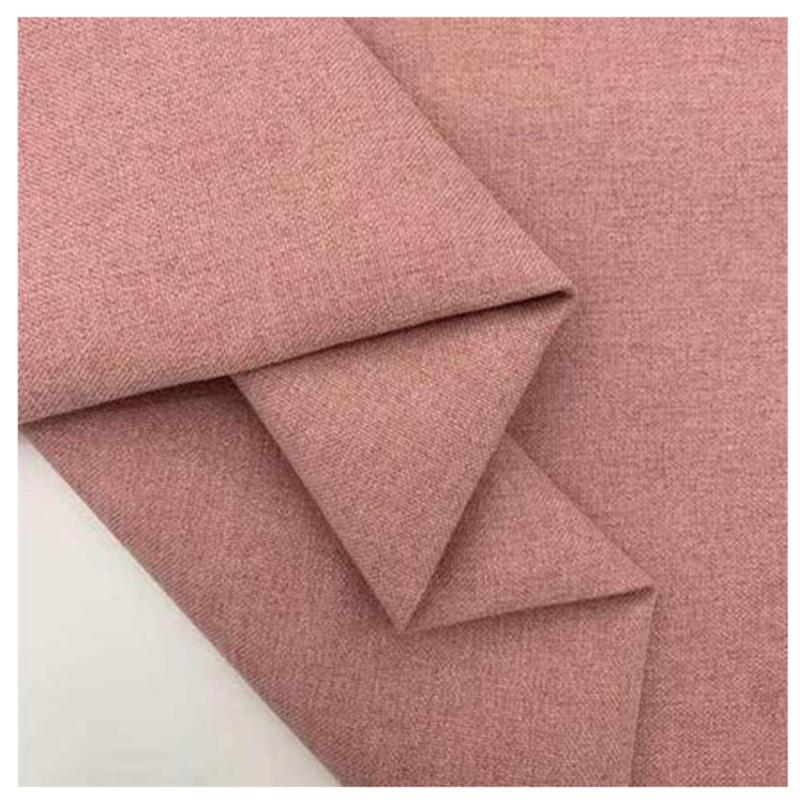 Tissu de lin d'ameublement haut de gamme pour rideaux et canapés élégants
