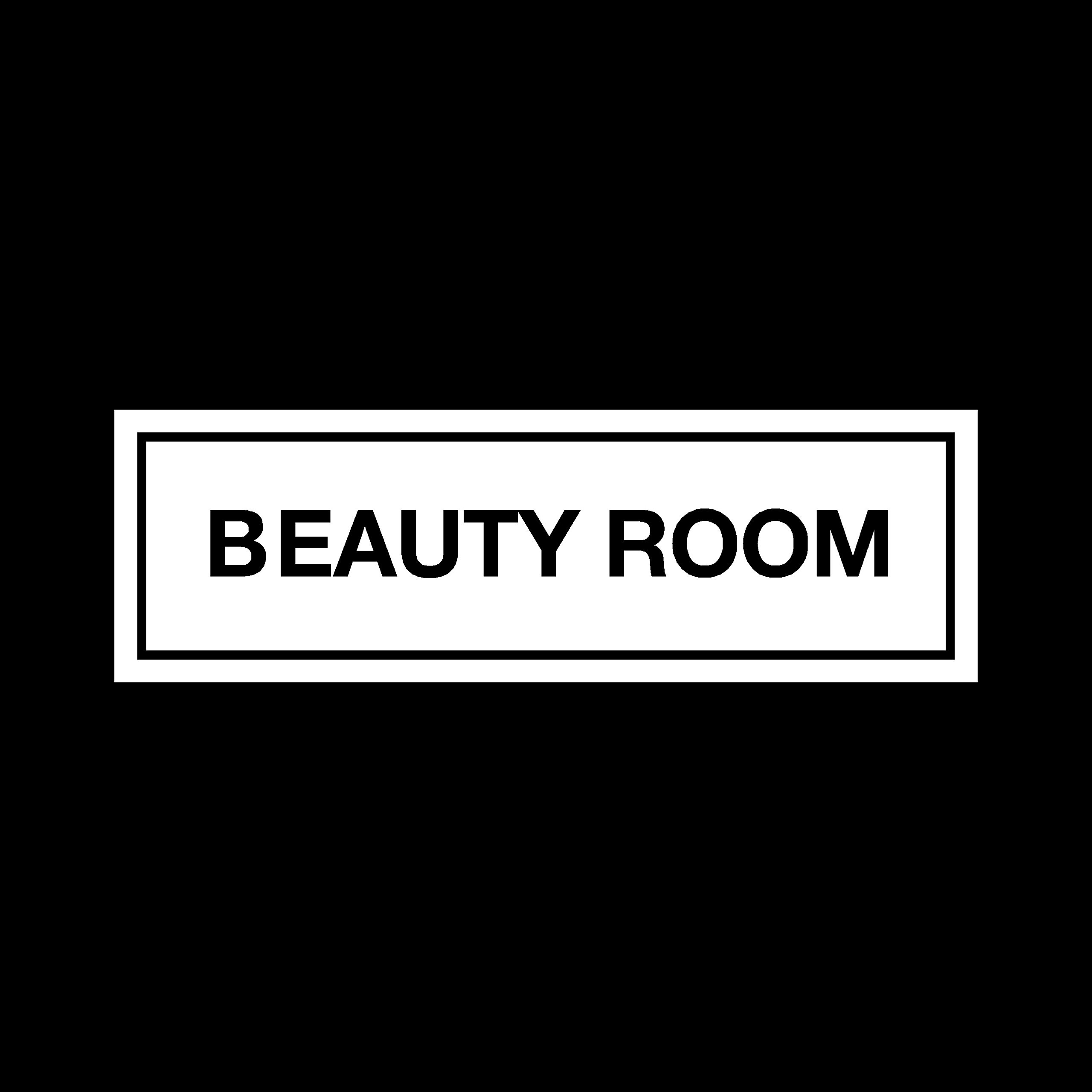 Beauty Room Sticker/Self Adhesive Sign