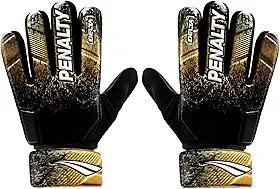 Luva Unissex Penalty Delta 1 X-Grip Preto/Dourado
