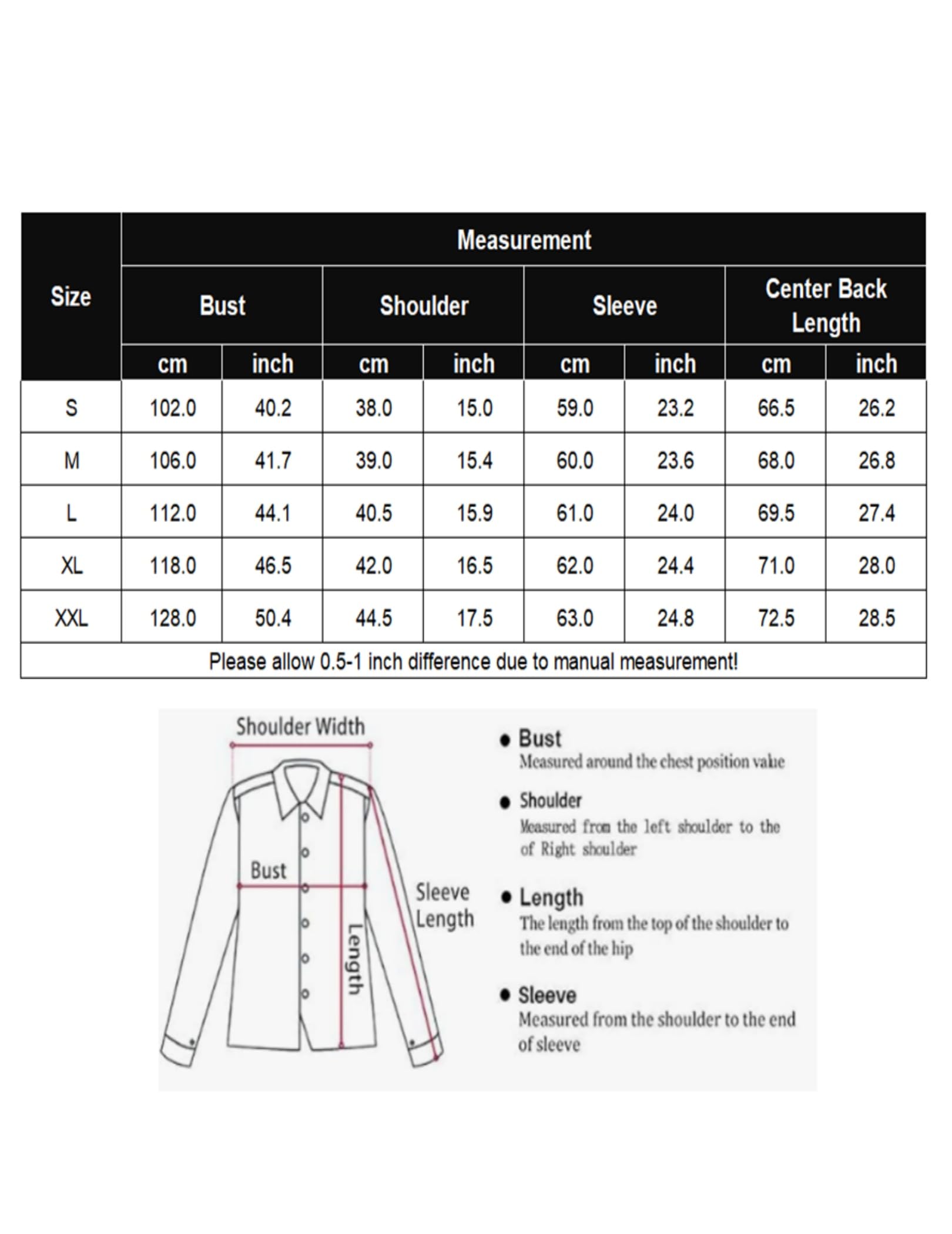 Zeagoo Chemise Femme Fleurs Longue Élégant Manches Col Montant Fleur Boutonnée Printemps Été Business Basique sans Repassage Haut