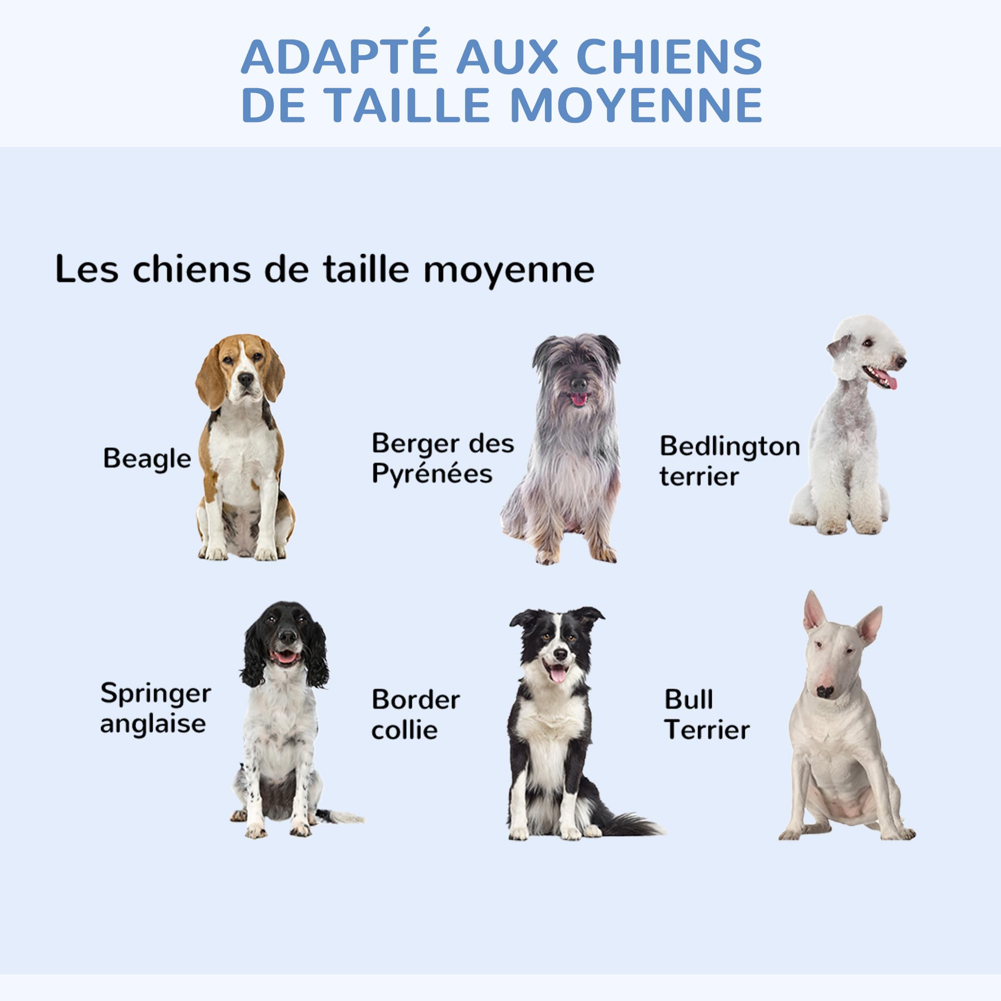 PawHut Cage pour Chien Pliable en Acier Métallique 2 Portes Verrouillables Plateau Amovible 106x68x76 cm Noir
