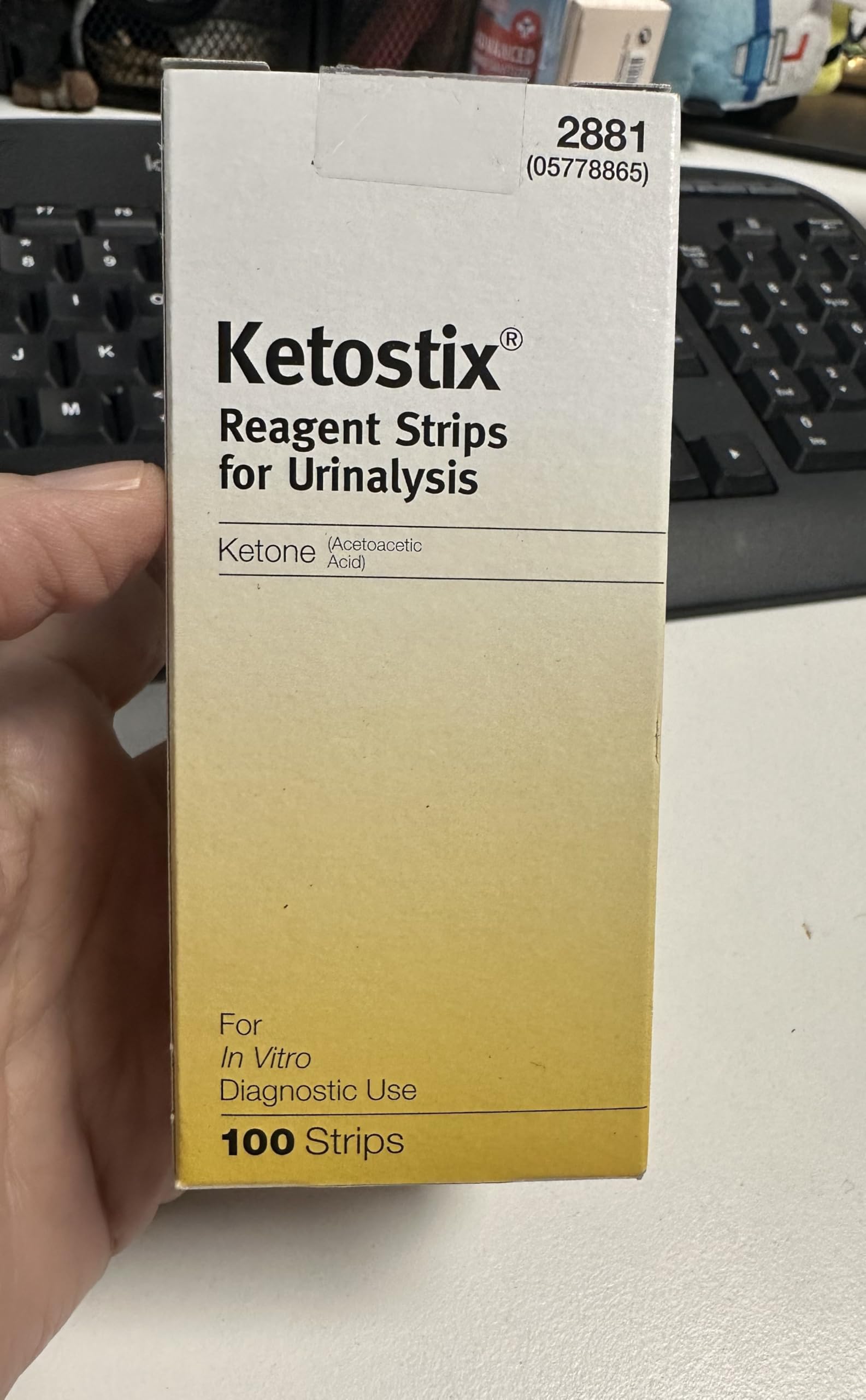 Bayer Animal Health Ketostix reagente Strips 50 Pezzo (Pack of 8)
