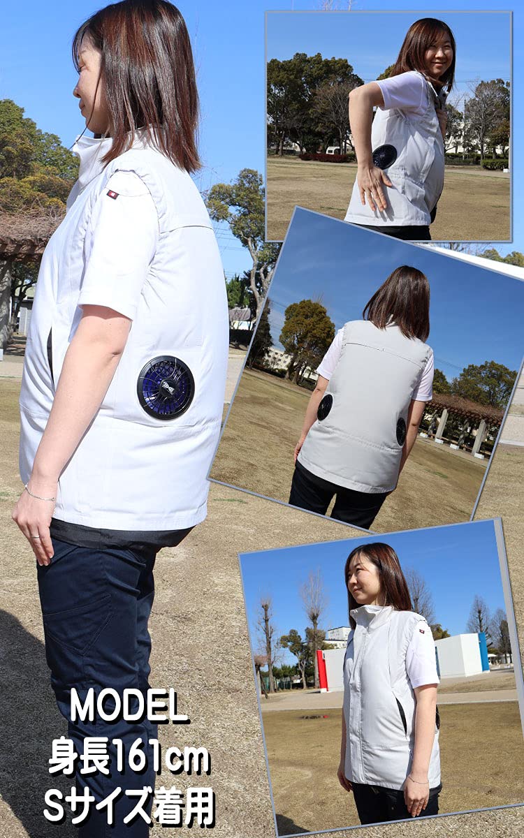Amazon.co.jp: TioTioプレミアム SKITTO WSP 空調ベスト(ファンなし