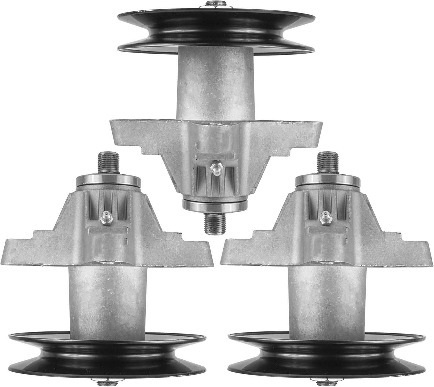 Caltric 3 Spindle Assembly 50" Troy Bilt Compatible With Cub Cadet 91804125 91804125C 918-04125C