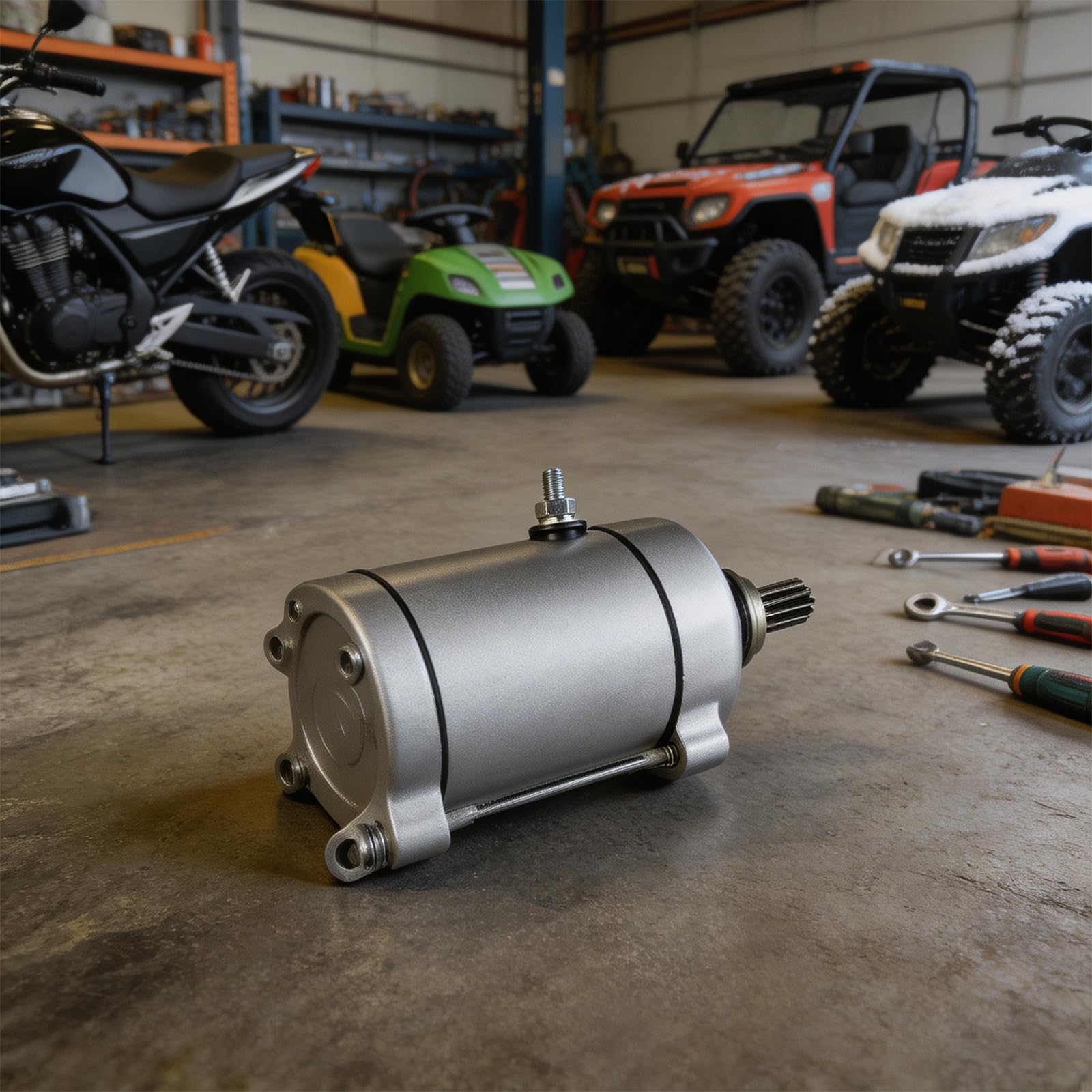 Prestazioni Motore Motorino Avviamento per Motociclette ATV Rasaerba Motoslitte Parti e Accessori Resistenti Freddo