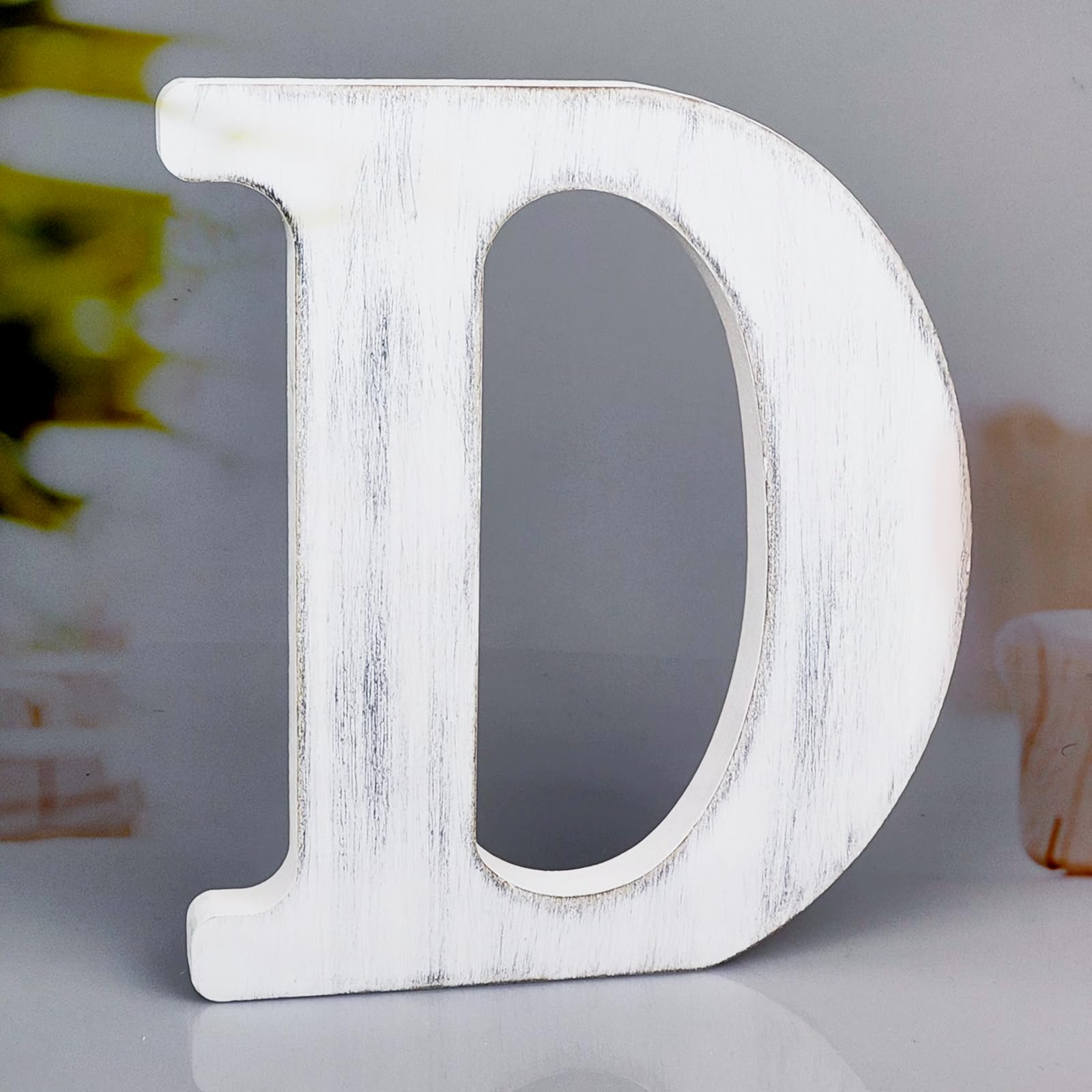 WOODOUNAI 8 Inch Unfinished Wood Letters For Decor - Rustic Standing Letters For Crafts, Wall Signs, DIY Projects - View #10