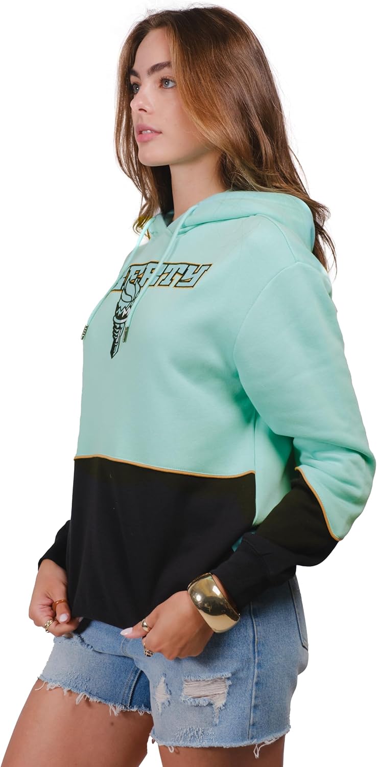 Ultra Game Women's WNBA Official Super Soft Stellar Hoodie Sweatshirt - Image 3