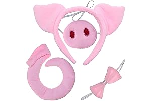 Skeleteen Story Book Pig Ears and Tail Costume Accessory Kit