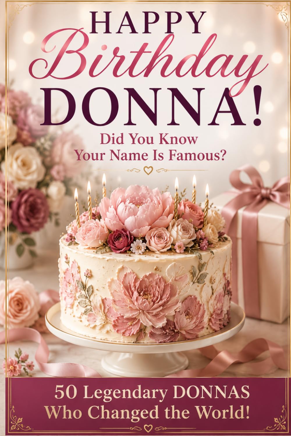 Happy Birthday, DONNA! Did You Know Your Name Is Famous?: 50 Legendary Donnas Who Changed the World