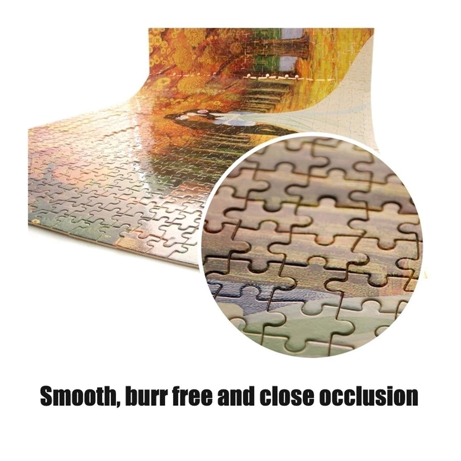 Puzzles für Erwachsene, 3D-Spiel, Holzpuzzle, Film, Herr Ringe, Kunst, Malerei, DIY, Lernspielzeug, lustige Geschenke, Heimdekoration, 300/500/1000/1500 Teile (Größe : 1500P)