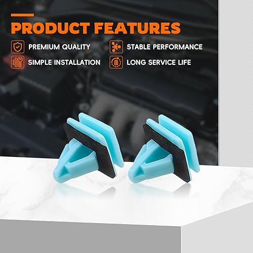 Miniatura 5 de GoaMotors 30 clips de moldeo basculantes con sellador 87758-3L000 para Hyundai para KIA Azera para Genesis Ioniq Sonata Cadenza K900 NIRO Optima