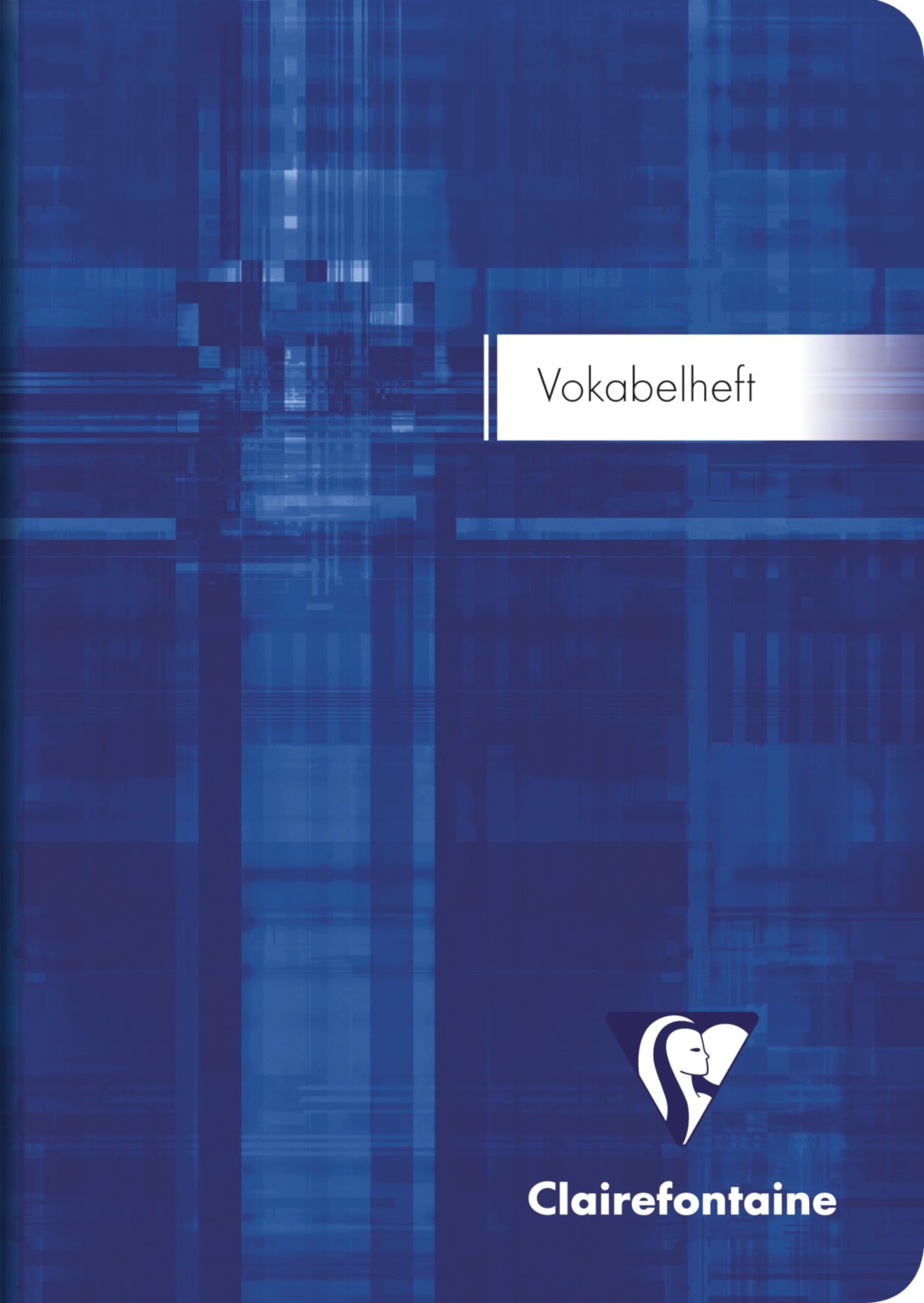 Clairefontaine 36479Cpack - Paquet de 10 cahiers de vocabulaire DIN A6, 10,5 x 14,8 cm, ligné avec 1 marge centrale, 90g, 64 pages, couleurs assorties, 1 paquet