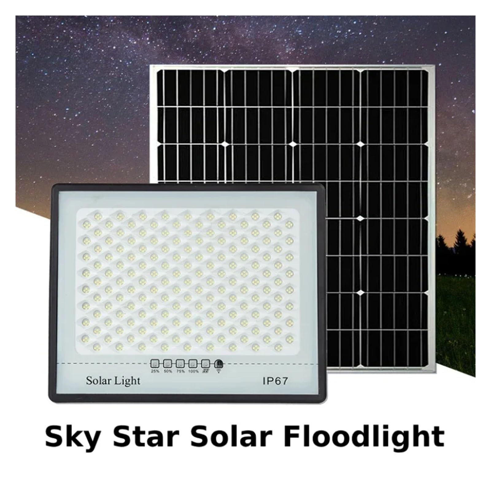 Zewnętrzne Naświetlacze, Lampa słoneczna 300W Zewnętrzny wodoodporny reflektor Led Light zewnętrzna z em Solarna lampa uliczna Sterowanie światłem